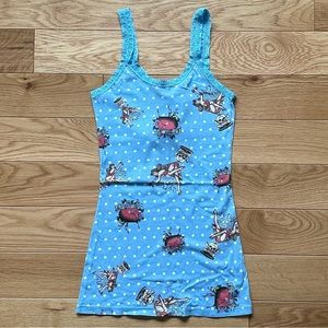 NWT Scanty sleepwear tank top